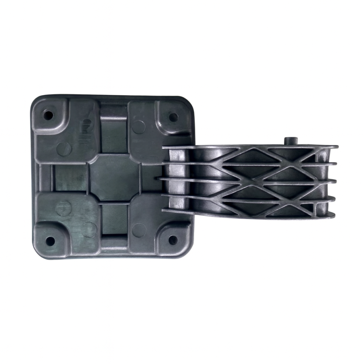 Ladeanschluss Schwenkarm 2,5 Zoll PA6+GF30 Schwarz