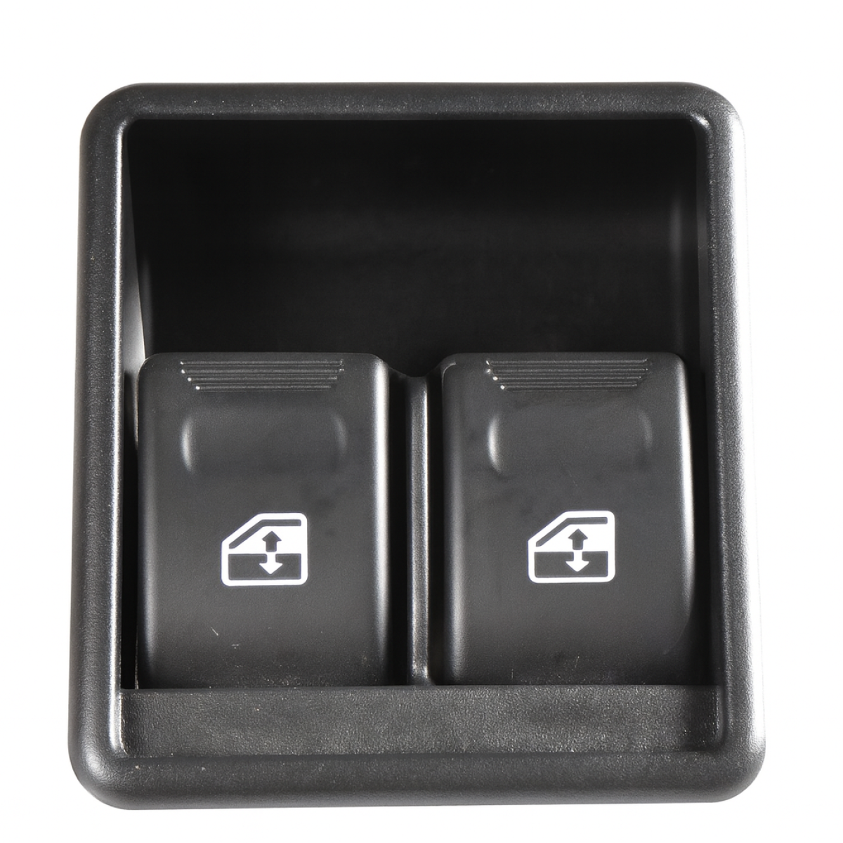 Schwarzer ABS Fensterheber-Schalter 50g