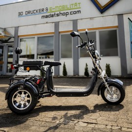 Madat A CP-3 Electric Scooter E Scooter Chopper Tricycle 10 Inch 25km/h 60 Ah Battery 80-120km