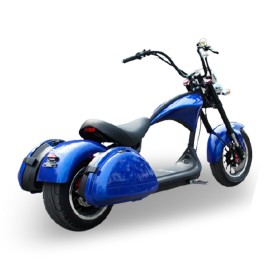 Madat 1P Max electric scooter Chopper Citycoco 12-13 inch 25 km/h 30 Ah battery 70-90 km (with side bags)