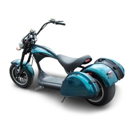 Madat 1P Max electric scooter Chopper Citycoco 12-13 inch 45 km/h 30 Ah battery 55-75km (with side bags)