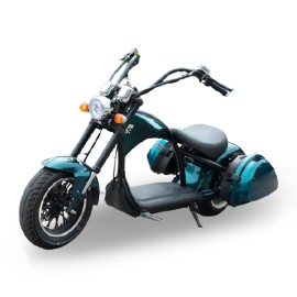 Madat 1P Max electric scooter Chopper Citycoco 12-13 inch 45 km/h 30 Ah battery 55-75km (with side bags)