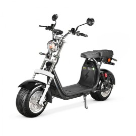 Madat O citycoco electric scooter 1500W 60ah (40 ah (built into chopper) + 20 ah spare battery) up to 180 km 45 km/h without top case