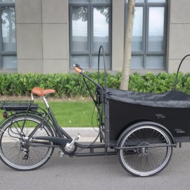 Madat UB9049E Family Dutch Front Loader Safety E Cargo Bike up to 25Km/h 12.8Ah Battery 25Km