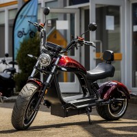 Madat LuQi HL 6 Elektroroller E Roller E Chopper Elektrochopper E Scooter E Motorrad 45 Km/h 3000W 45 Ah Akku 80-100 km Reichweite