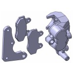 E Kabinenroller Elektroroller Elektro Kabinenroller E Roller Ersatzteile Chassisteile Bremssattelbaugruppe vorne rechts Für Madat 05