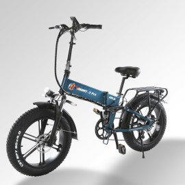Madat 2 Pro E bik E fat bike E bicycle E folding bike 20 inch up to 45 km/h 25.6 ah double battery battery 100km
