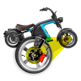 MADAT 8 CITYCOCO CHOPPER ELECTRIC SCOOTER FRONT DISC
