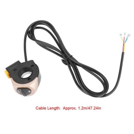 Langfeite T8 electric bike horn switch 2 in 1 combination electric scooter light switch bike front lamp horn shift button switch for electric bicycle electric scooter horn switch
