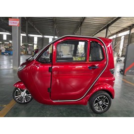 E Trike eco  Kabinenroller 3 Rad kabinenroller mit Lithium Akku Rot