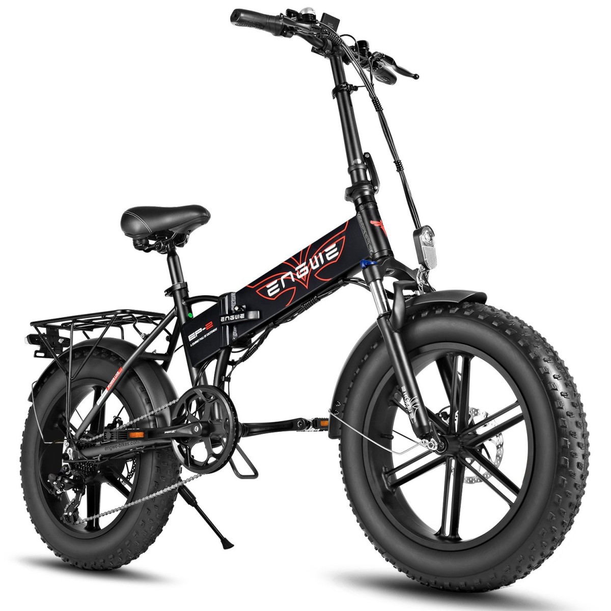 Engwe Ep-2 Pro E bike E fat bike E bicycle E folding bike 20 inch up to 25-45 km/h 12.8 ah single battery 60km