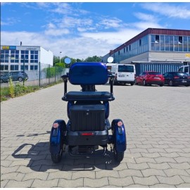 Madat M3 Kompakt E-Roller Dreirad Blau Flip Flop – Elektroroller 3-Rad