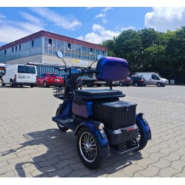 Madat M3 Kompakt E-Roller Dreirad Blau Flip Flop – Elektroroller 3-Rad