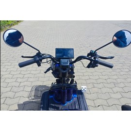 Madat M3 Kompakt E-Roller Dreirad Blau Flip Flop – Elektroroller 3-Rad