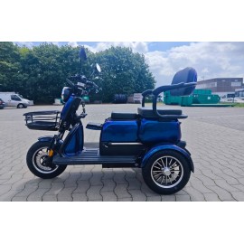 Madat M3 Kompakt E-Roller Dreirad Blau Flip Flop – Elektroroller 3-Rad