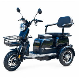 Madat M3 Kompakt E-Roller Dreirad Schwarz – Elektroroller 3-Rad