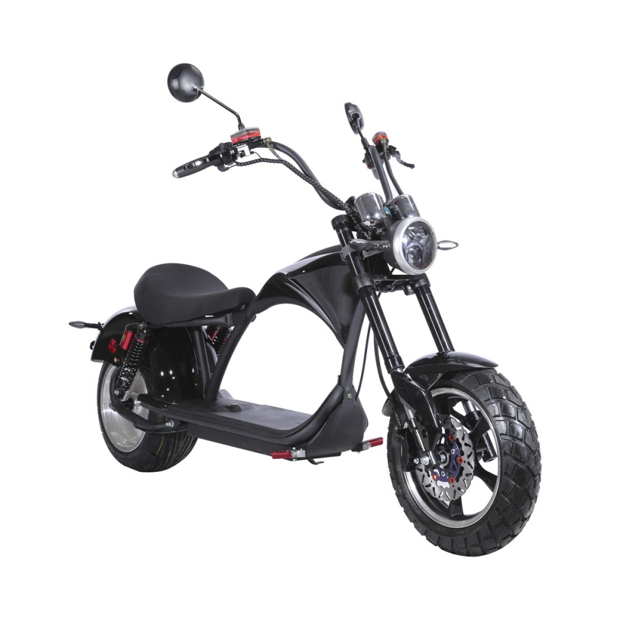 Madat 3A E Chopper Elektrochopper E Roller Elektroroller E Scooter 45Km/H 30 Ah Akku 60-80km