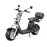 Madat O citycoco electric scooter 1500W 60ah (40 ah (built into chopper) + 20 ah spare battery) up to 180 km 45 km/h with top case