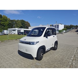 Madat B05 – Blaues Elektro-Microauto (E-Mopedauto) mit LiFePO₄ (Lithium-Eisenphosphat) Akku – 45 km/h oder 25 km/h
