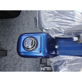 Madat B05 – Blaues Elektro-Microauto (E-Mopedauto) mit LiFePO₄ (Lithium-Eisenphosphat) Akku – 45 km/h oder 25 km/h