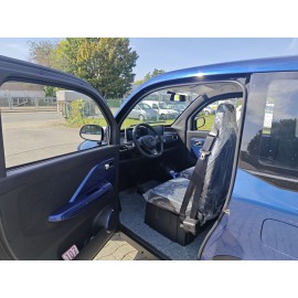 Madat B05 – Blaues Elektro-Microauto (E-Mopedauto) mit LiFePO₄ (Lithium-Eisenphosphat) Akku – 45 km/h oder 25 km/h