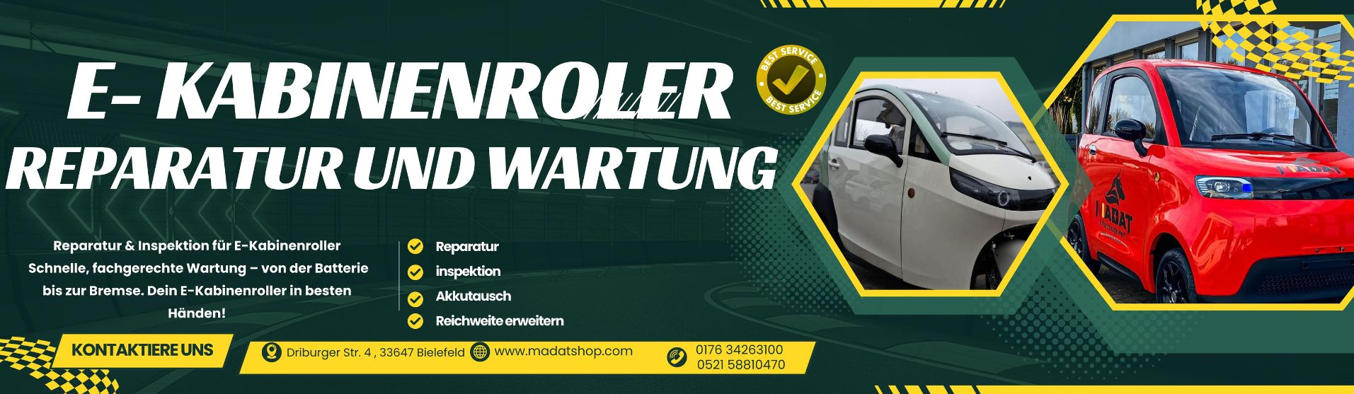 EkabinenrollerReparatur