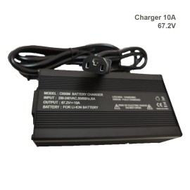 DAYI Charger 10A . 67.2 V Aluminum Cover Charger for Dayi E thor 6.0B 6000W E Scooter E Scooter Accessories