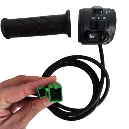 DAYI Linker Funktionsschalter und Griffabdeckung für Dayi E Thor 5.0C E Thor 6.0B E Thor 3.0 E Gen E Baldur E Odin 2.0 E Odin 2.0 Pro E Odin 3.0 Pro alle Dayi Motor Modelle und andere E Chopper E Roller E Scooter EMotorrad Ersatzteile