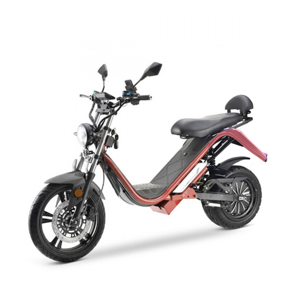 DAYI E Thor 6.0B E Scooter E Roller Elektroroller 45-50Km/h 38Ah Akku 85-90Km ohne Kofferraum und Seitentasche