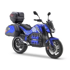 DAYI 6000W 72V 100AH CITYCOCO BRUSHLESS MOTOR SPORTY ELECTRIC SCOOTER 125E EEC E-ODIN 2.0 WITH TOP CASE AND WITH SIDE CASE