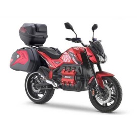 DAYI E-Odin 2.0 E Roller E Scooter E Motorcycle 17 Inch 125-130 km/h 100 Ah Battery 150-220 km (With Top Case and Side Case)