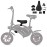 The children's saddle and food pedals set for all models Dyu F wheel smart electric bike