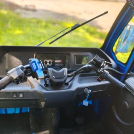 Madat E Cargo Pro  E-Dreirad E Kabinenroller  mit geschlossene Ladefläche Grau