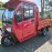 Madat E-Cargo – Electric Cargo Tricycle with Open Cargo Bed Red