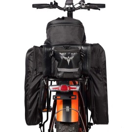 Engwe waterproof bike rack bag with 35L large capacity 
