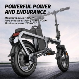 Engwe X5S electric bicycles E Bike E bicycle E folding bike chainless foldable 14 inch up to 20-35Km/h 15Ah battery 120Km