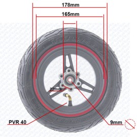 E Scooter E Roller Ersatzteil Smartgyro/Zwheel Felge 