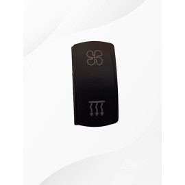 Lüfter- und Heizungs-Schalter  E-Kabinenroller für Madat K Trike Econelo Nelo 3.2 Geco Sera2 V2 Futura Cruise