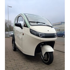 Madat 03 E Kabinenroller Dreirad  45 km/h Option 25km/h Beige Hellgrün