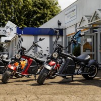 Madat 8 Elektroroller E Chopper Elektrochopper E Roller E Scooter 45 km/h 30 Ah Akku 40-60 km