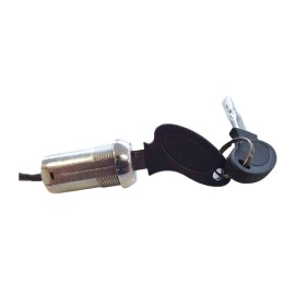 Elektroroller Schlüsselschalter 5 Stück Elektrofahrrad-Stromschloss mit 10 Schlüsseln für E-Bike Scooter Lock Schlüsselschalter 