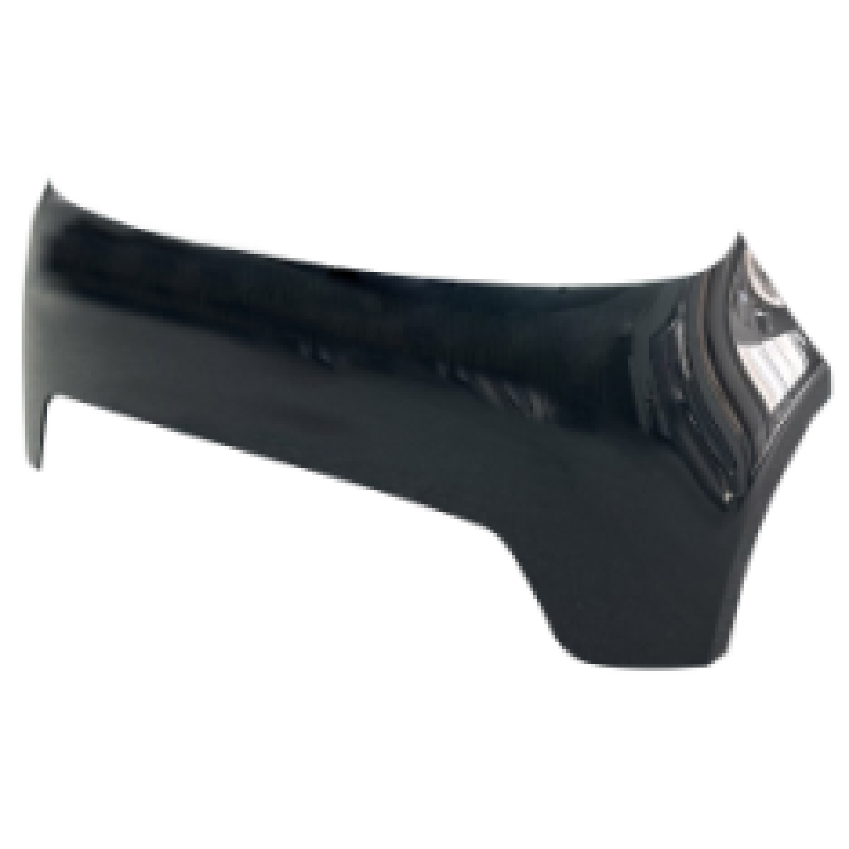 Front bumper body - Bright black 0.69m2