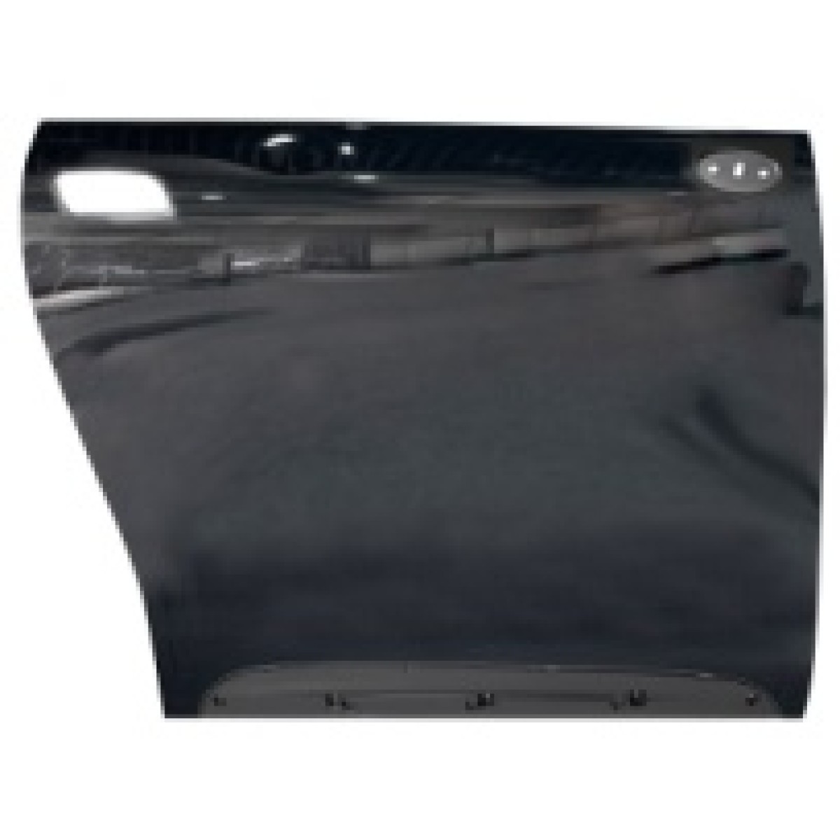 Right car door panel body - bright black 1.01m2