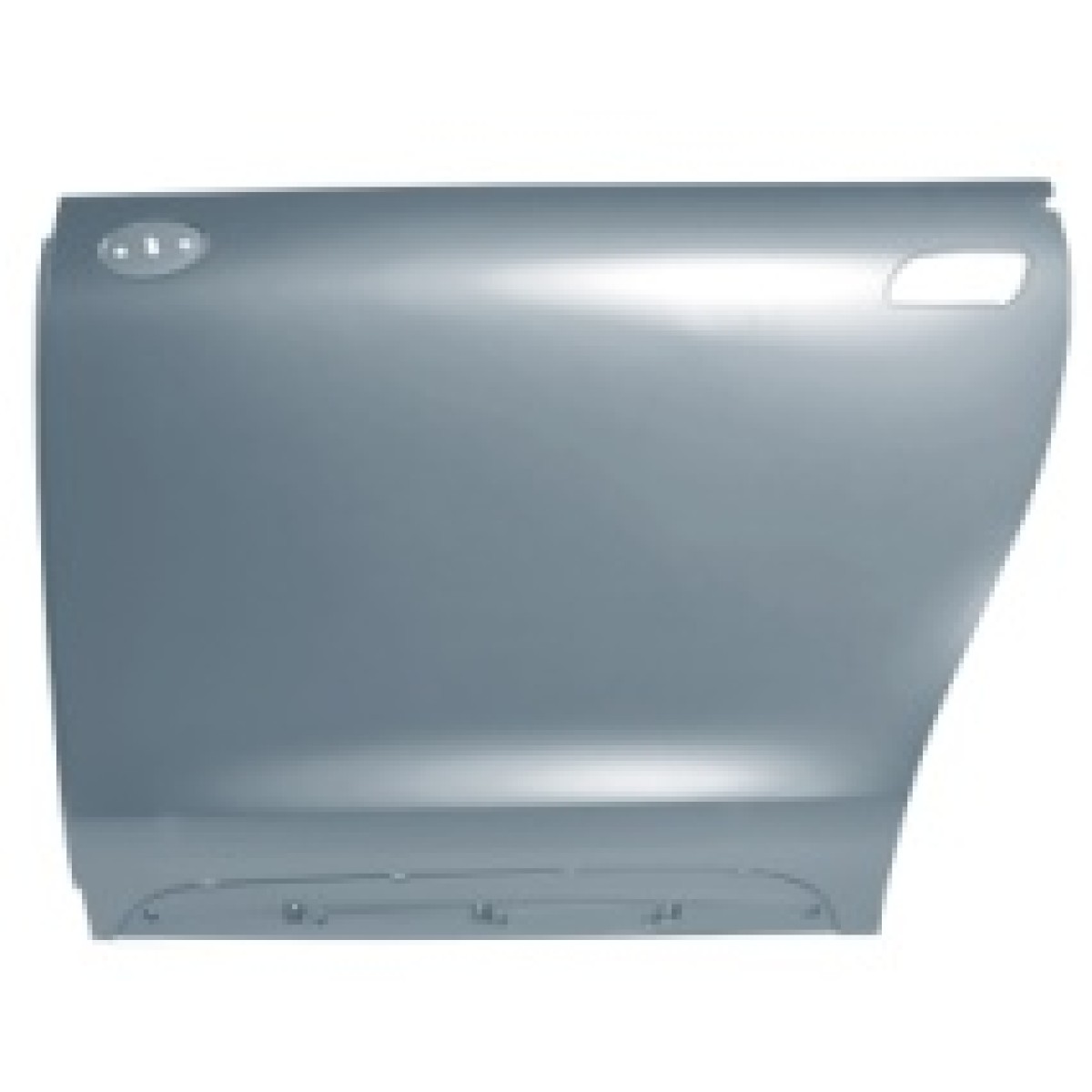 Left car door panel body - Nardo Grey 1.01m2