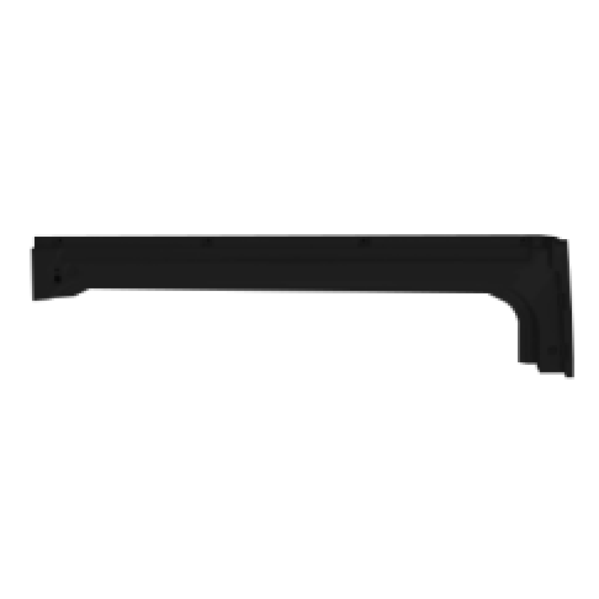 Left sill bar - Bright black 0.175m2