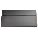 Rear folding seat imitation leather 5600g 1000*500*70mm black