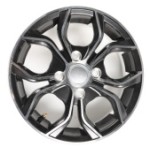 Aluminum rim 4.38KG ZL101 13×4.5J D60×D15×D100 black paint