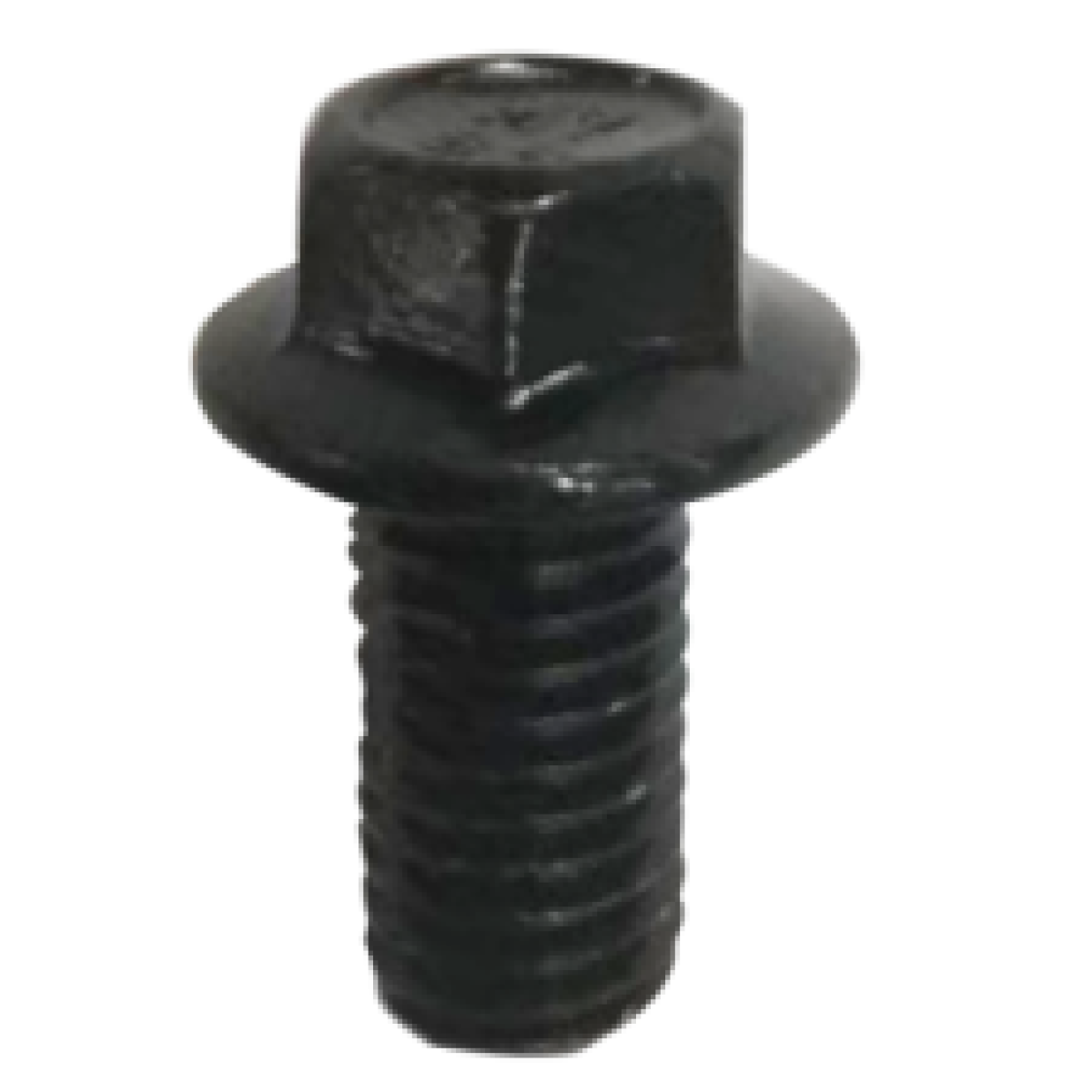 Hexagon flange bolt M8*16 black zinc