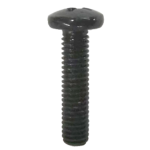 Cross recessed pan head screw M6*25 Black zinc 4.8 Low carbon steel 08Al 6.8g