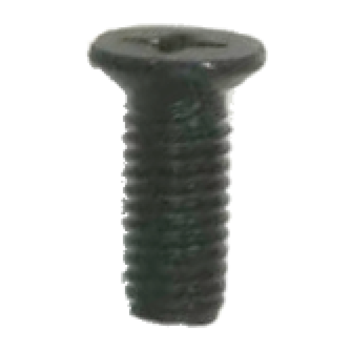 Cross recessed countersunk head screw M6*16 4.8 grade 08a steel black zinc